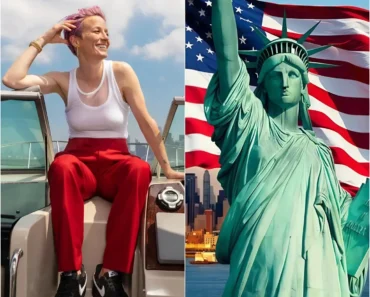 Breaking: Megan Rapinoe makes a resolute departure from America, vowing never to return.