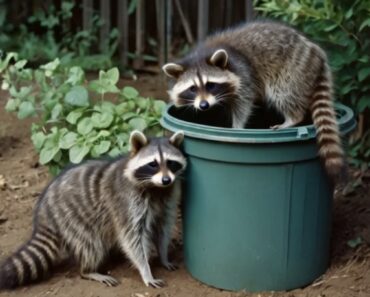 My husband was determined to poison the raccoons that kept invading our backyard, but what they pulled from our trash left me completely shocked